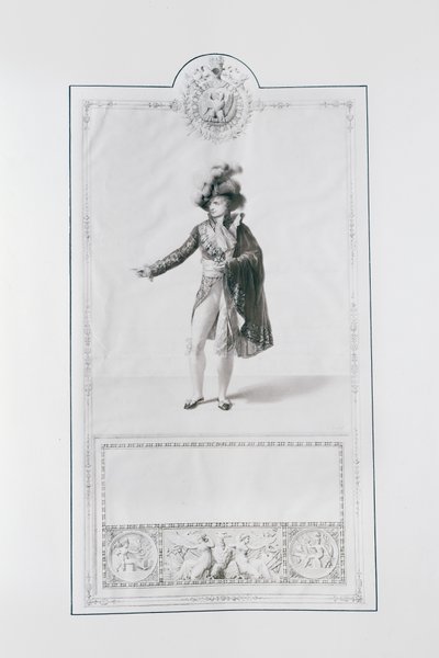 Costume of a Prince Grand Dignitaire for the Coronation of Emperor Napoleon I and Empress Josephine in Paris on 2 December, 1804 by Jean Baptiste Isabey
